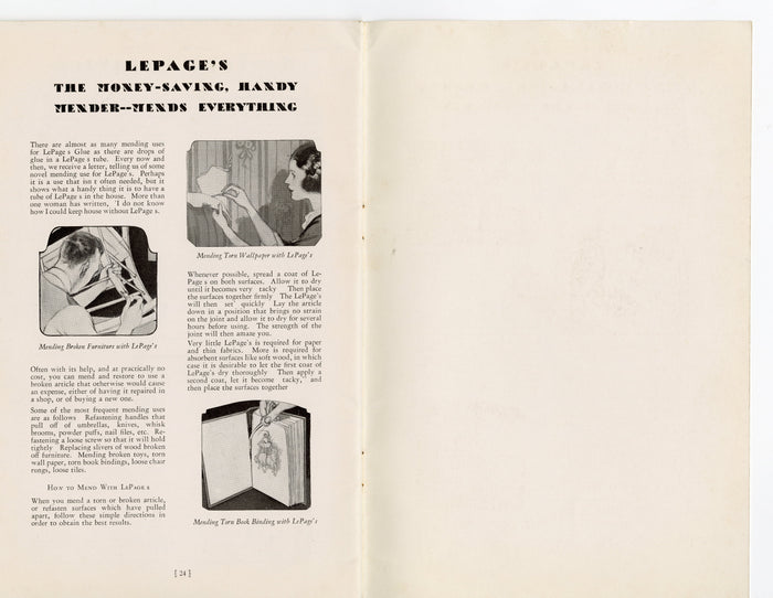 1928 Art Deco Decorating LE PAGE'S CRAFT CREATION IN THE MODERN MANNER Art Book
