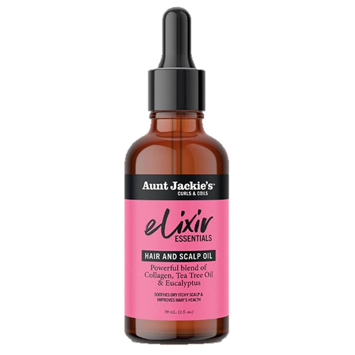 Aunt Jackies Elixir Collagen Tea Tree and Eucalyptus 2oz