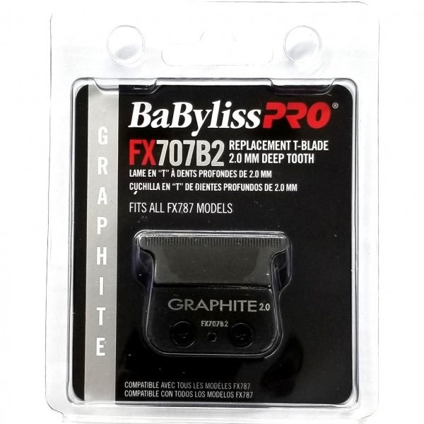 BaBylissPRO® FX707B2 Graphite 2.0 mm Deep Tooth Replacement T-Blade