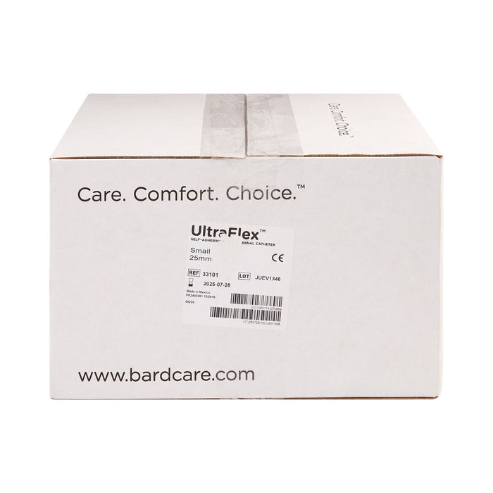 Bard UltraFlex Male External Catheter w/ Self - Adhering Band - 33101-Box - LL Medico