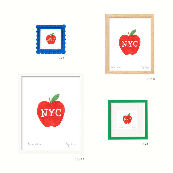 Big Apple: Small Print - 8x10"