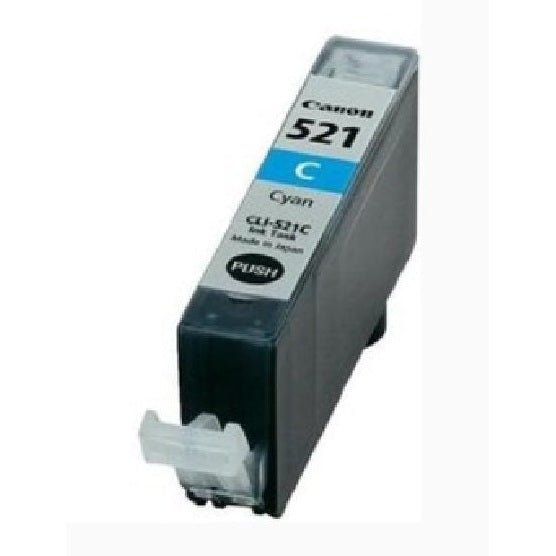Canon CLI-521 Printer Ink Cartridge Cyan - No External Packaging - 2934B001