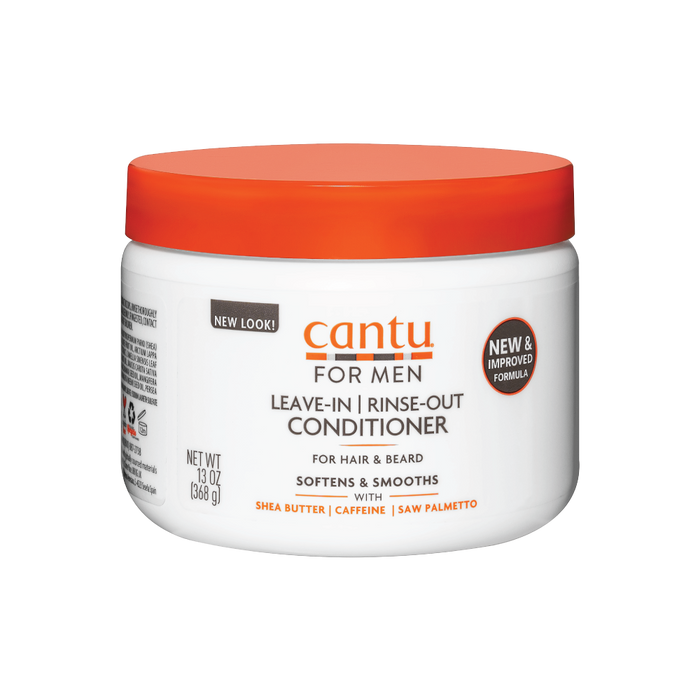 Cantu for Men Leave in or Rinse Out Conditioner 13oz