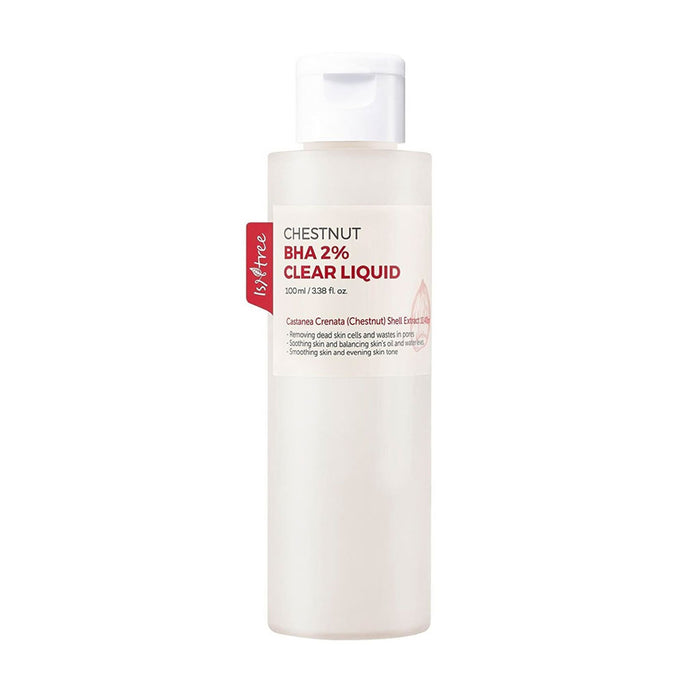 ISNTREE Chestnut BHA 2% Clear Liquid Nudie Glow Australia