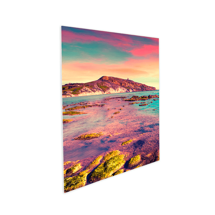 ChromaLuxe 14" x 11" Sublimation Outdoor Aluminium Photo Panel - Gloss White - HeatPressNation