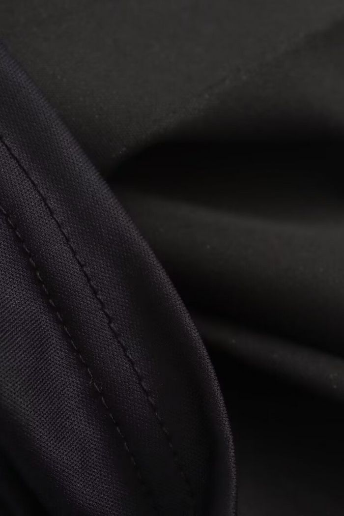 Cleveland Black Sleeveless Mini Dress