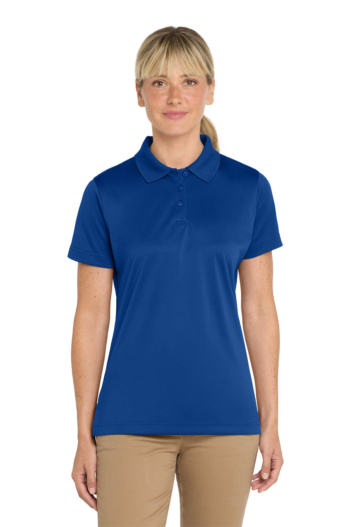CORNERSTONE-ROYAL WOMEN'S POLO