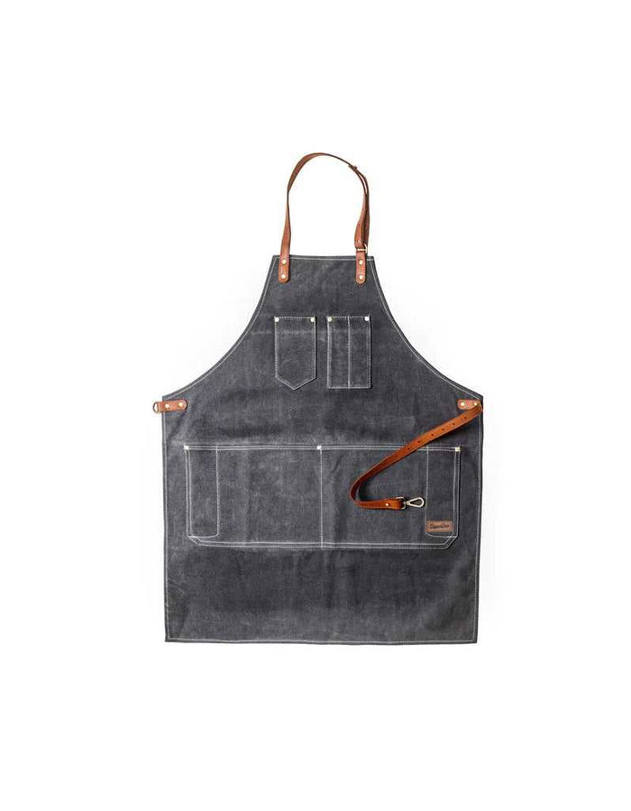 Dapper Dan professional barber apron charcoal