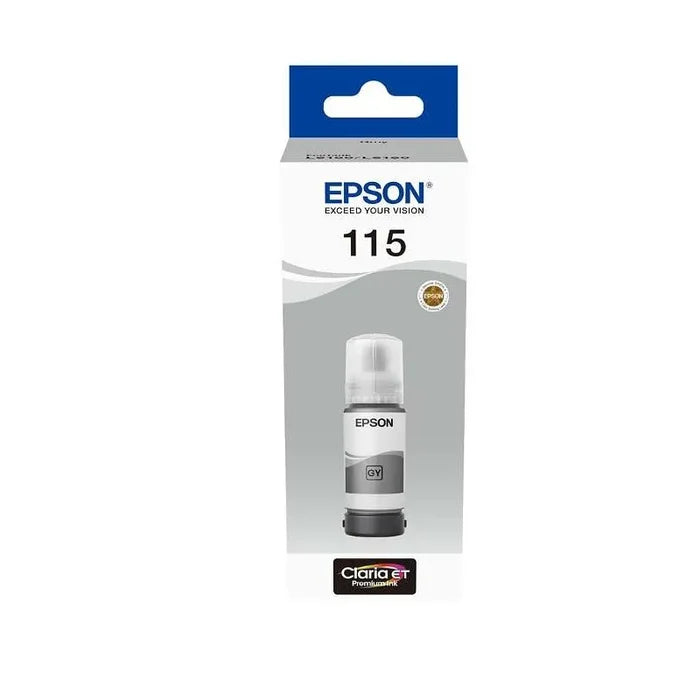 Epson 115 EcoTank Grey Original Ink - C13T07D54A