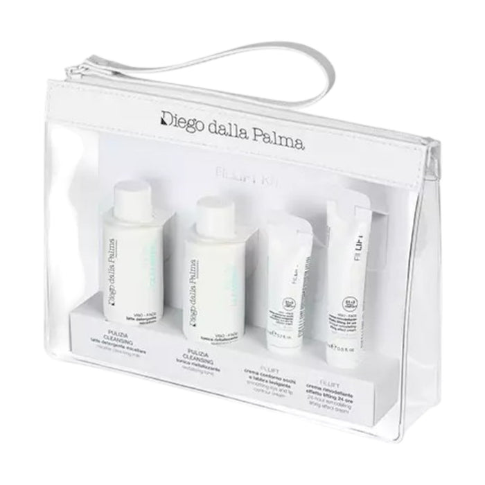 Icon Fillift Kit by Diego Dalla Palma with mini skincare essentials.