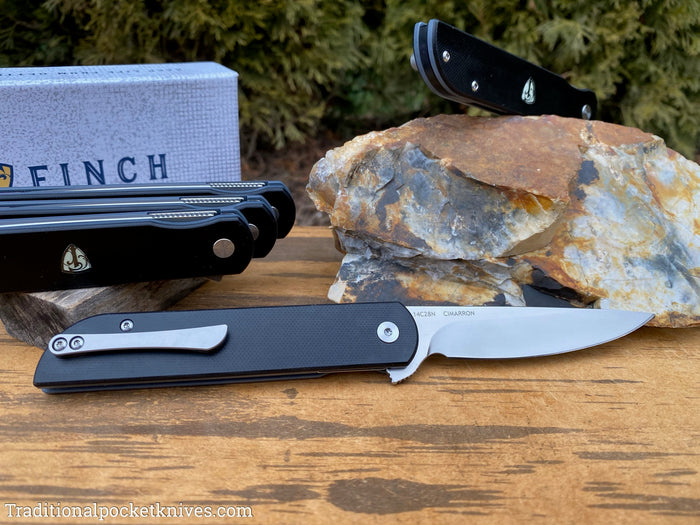 Finch Cimarron Black & Smokey Gray G10