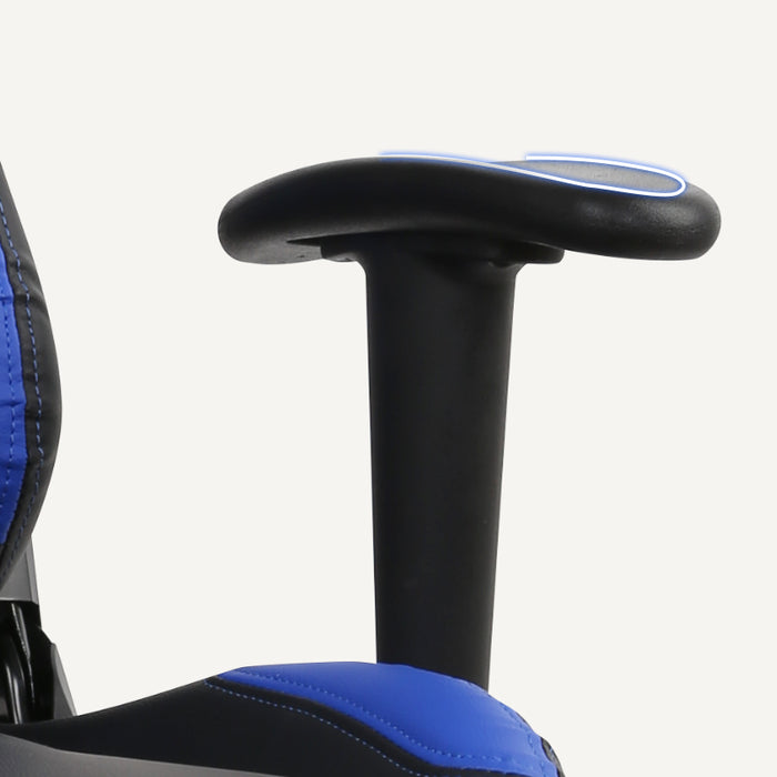 FlexiSpot Gaming Chair – Blue/Black - Image 8 - Office R Us