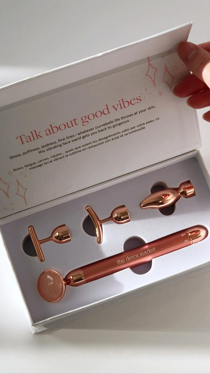 The Detox Market-Glow Vibrations Face Wand-