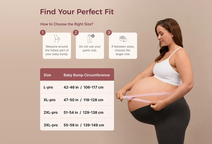 Go As You Grow™ Maternity Belly Band - Black