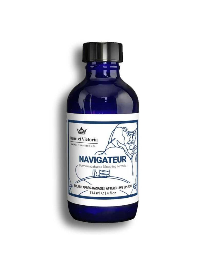 Henri Et Victoria Navigateur Aftershave Splash bottle