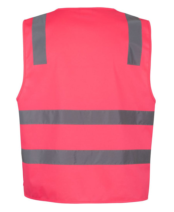 Hi Vis Day & Night Zip Safety Vest | 6DNSZ