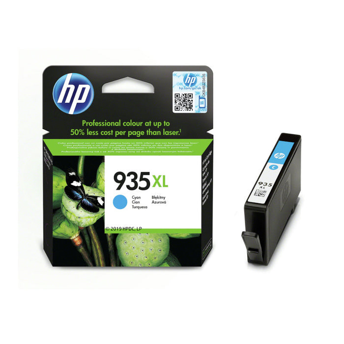 HP 935XL High Yield Cyan Original Ink - C2P24AE