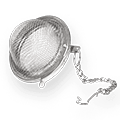 Infuser ball 50mm front view | tea accessories New Zealand | t leaf T
