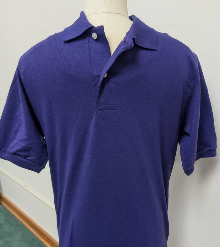 JERZEE SPOT SHIELD DEEP PURPLE POLO *