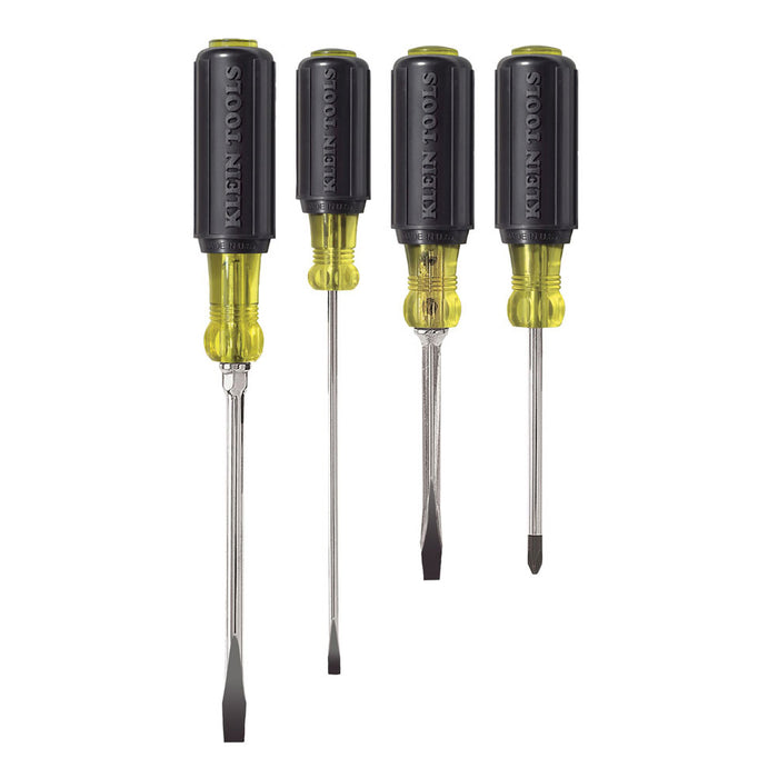 Klein Tools 4-Piece Cushion-Grip Screwdriver Set (99104)