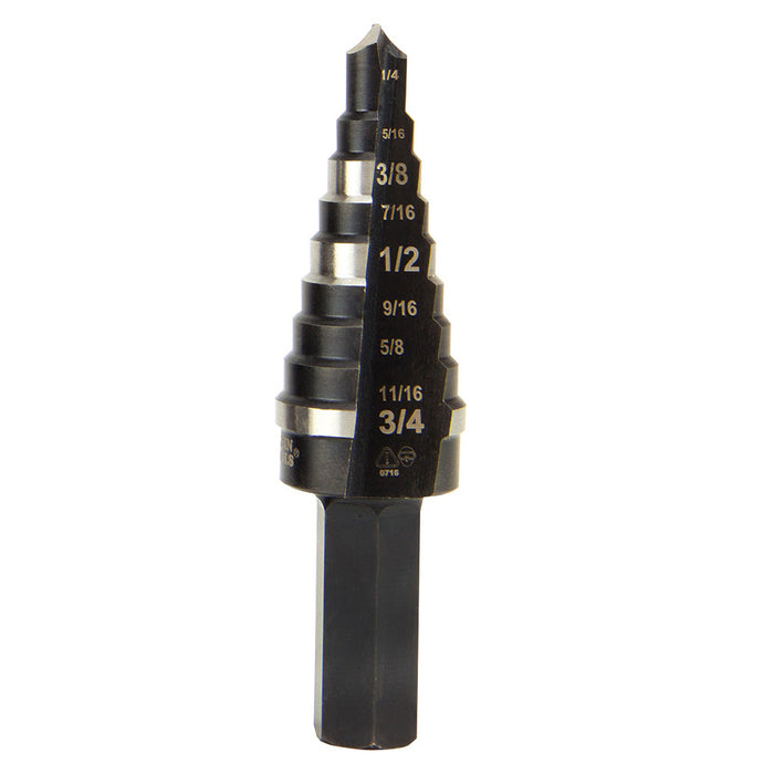 Klein Tools Step Drill Bit #3 - Double-Fluted (99110)