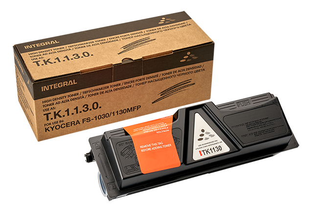 Kyocera Mita TK-1130 Black Compatible Toner - TK1130
