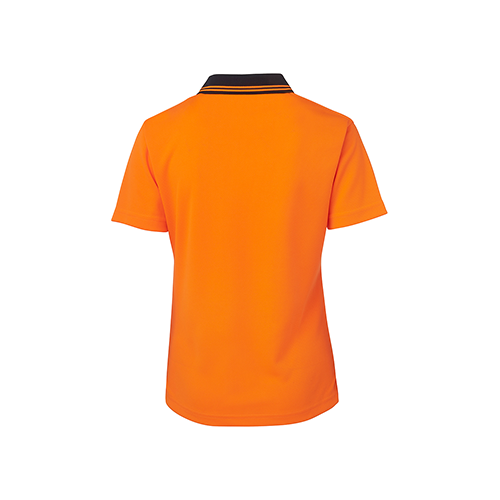 Ladies Hi Vis S/S Comfort Polo | 6LHCP