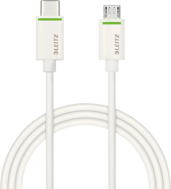 Leitz USB-C 2.0 to Micro-USB Charging & Data Cable, 1 m - Office R Us Lagos