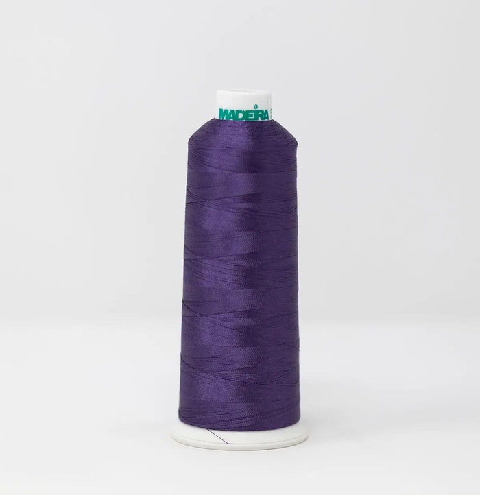 Madeira Rayon 1233 Blackberry Purple Embroidery Thread 5500 Yards