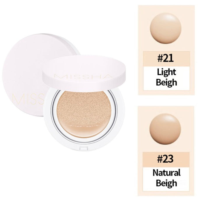 Missha Magic Cushion Moist Up #21 Light Beige - Korean-Skincare