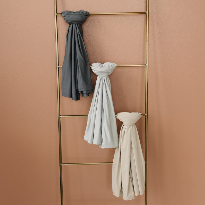 Mebie Baby Bamboo Stretch Swaddle. Gender Neutral for take home outfits and swaddling newborns.