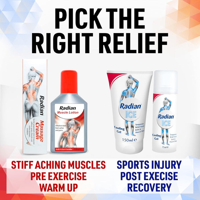 Radian Ice Cooling Gel 150ml