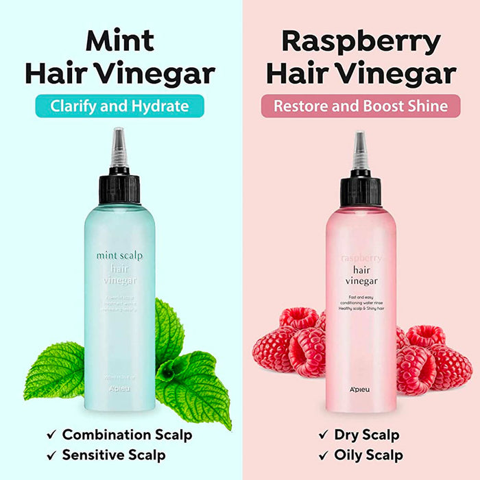 A'Pieu Raspberry Hair Vinegar Nudie Glow Australia