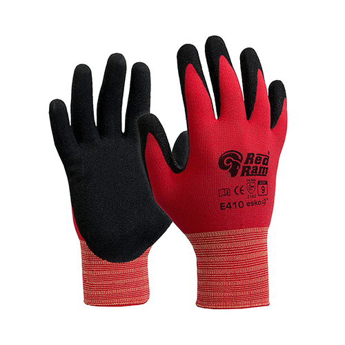Red Ram Latex Gloves | 12 Pairs