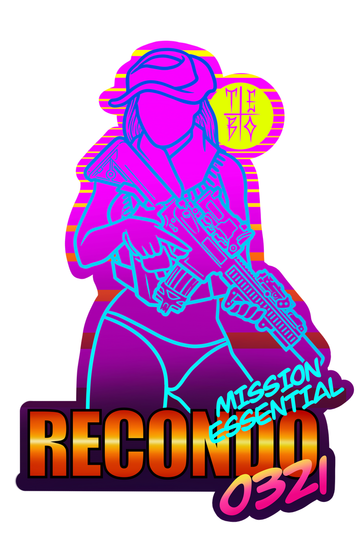 Retro Recondo Sticker