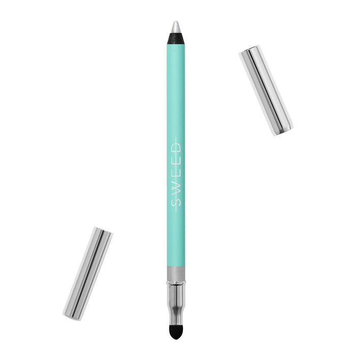 SWEED-Satin Eyeliner-Makeup-7350080193134-1-The Detox Market | Euphoria Silver - Metallic silver pearl
