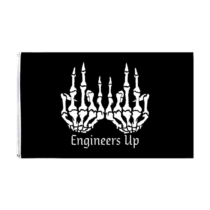 Skeleton Castle Flag