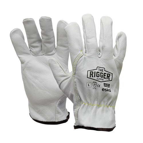 The Rigger Premium Cowhide Kevlar Stitched Glove | 12 Pairs