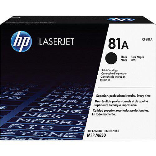 Toner Hp CF281A - 81A | Para LaserJet Enterprise Flow MFP M630 |M604/ M605 / M606 / 10,500 páginas - Panamá