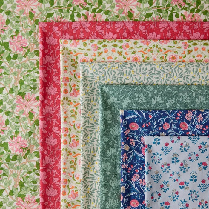 Trailing Honeysuckle (B) by Liberty Fabrics