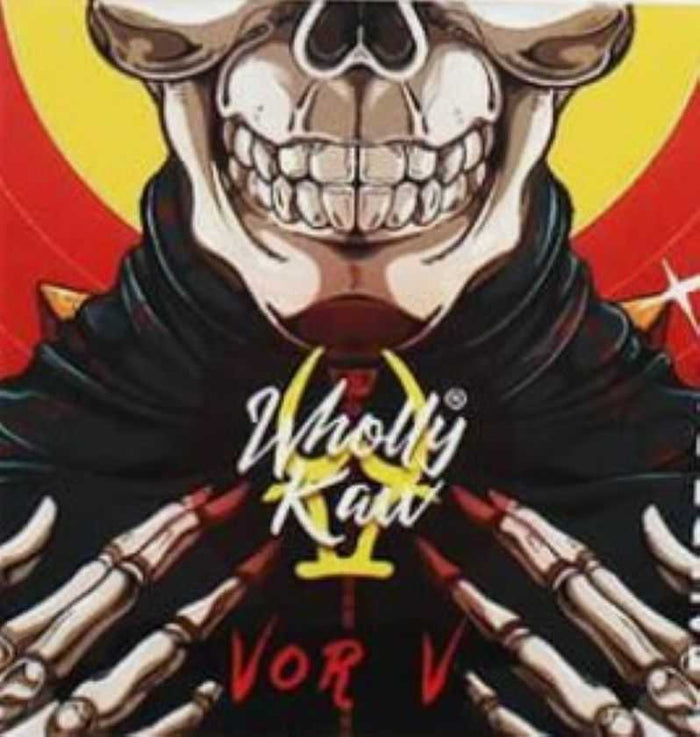 Skeleton with hoodie logo for Wholly Kaw Vor V After Shave Balm