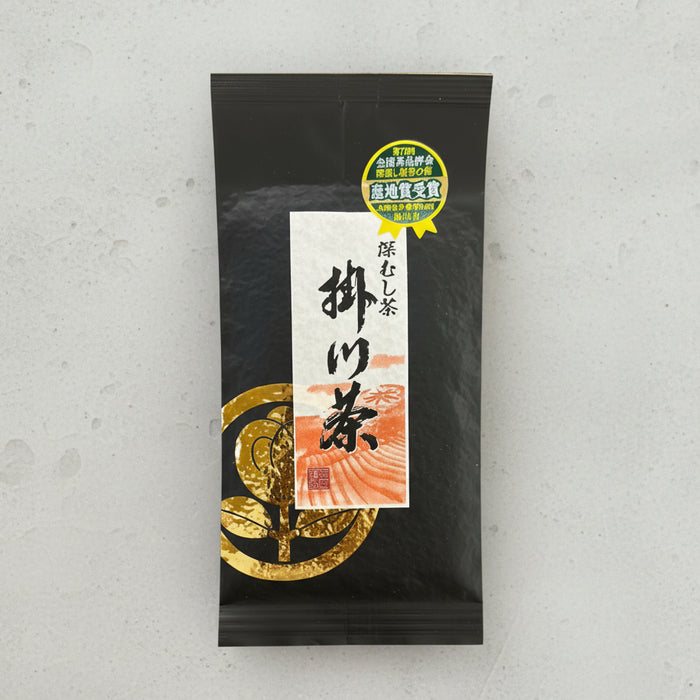 #0143.S5 Yamane-en: Kakegawa Fukamushicha Black Label 特選ブラック掛川茶