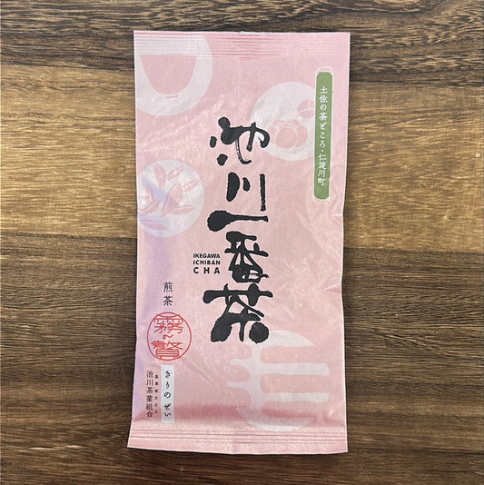 #0856.K4 🍵 2026  Ikegawa Tea Farm Coop: First Flush Kochi Sencha, Kiri no Zei 池川一番茶[霧の贅]