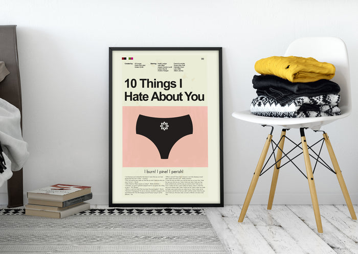 10 Things I Hate About You | DIGITAL ARTWORK DOWNLOAD