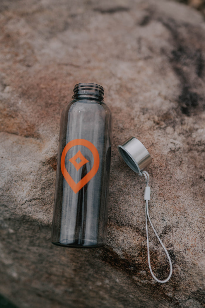 17 oz Small Travel Water Bottle (recycled plastic)