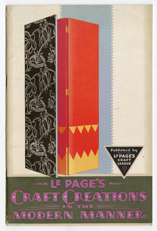 1928 Art Deco Decorating LE PAGE'S CRAFT CREATION IN THE MODERN MANNER Art Book
