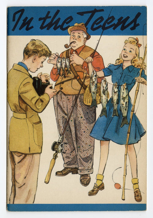 1941 IN THE TEENS Social Pamphlet, Bobbysoxer, Parent's Guide to Teenagers