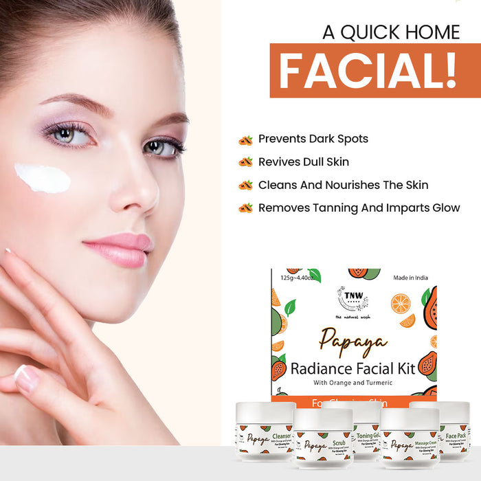 5 Time Use Papaya Facial Kit