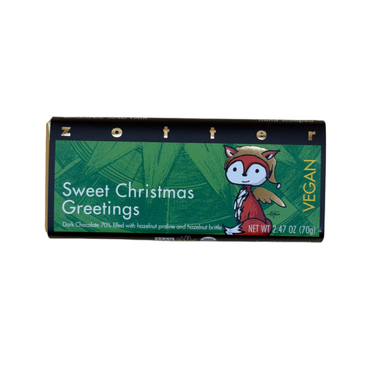 ZOTTER Sweet Christmas (Filled Chocolate Bar)