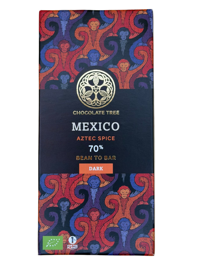 CHOCOLATE TREE 70% Dark Mexico Aztec Spice